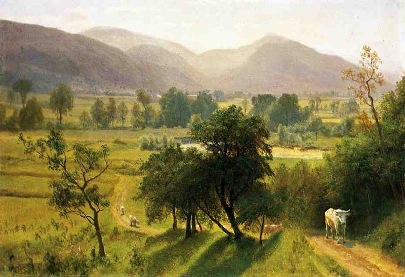 Albert Bierstadt Conway Valley New Hampshire